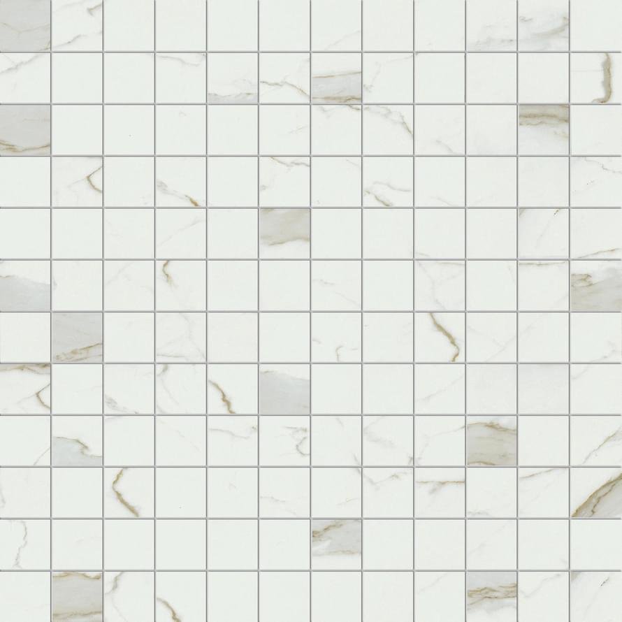 Refin Prestigio Calacatta Lucido Mosaico R 30x30