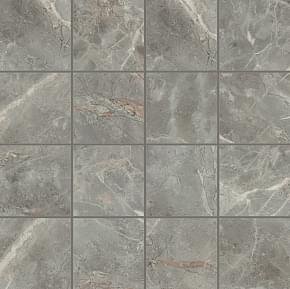 Rex Etoile Gris Glossy Mosaico 7.5x7.5 30x30