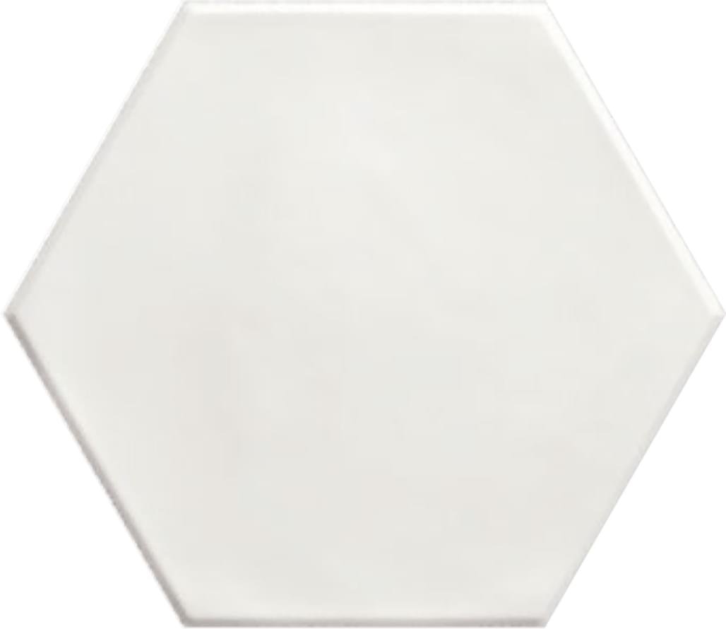 Ribesalbes Geometry Hex White Matt 15x17.3