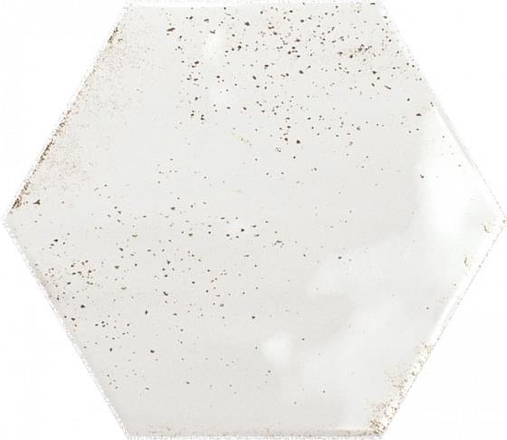 Ribesalbes Hope Hex White Glossy 15x17.3