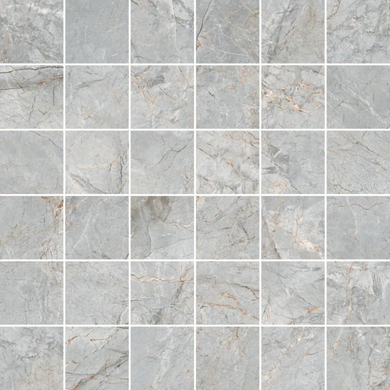 Ricchetti Golden Pure Mosaico 5x5 Oxford Grey Lx 30x30