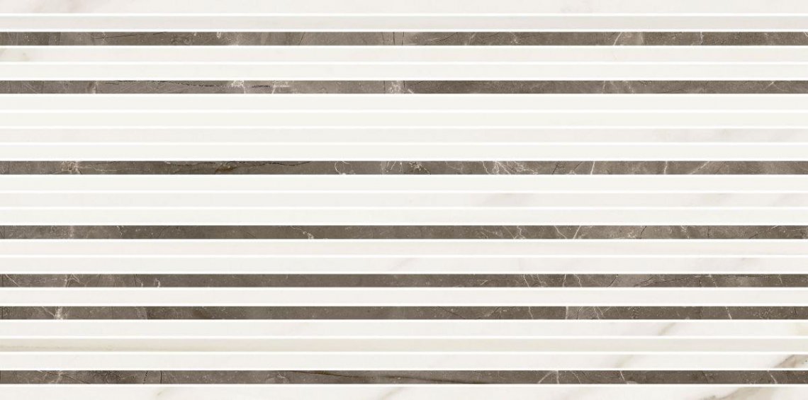 Ricchetti Marble Boutique Mosaico Bacchette Lux Ret Calacatta White 29.6x59.4