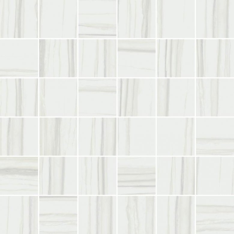 Ricchetti Pure Mosaico 5x5 Zebrino Nat 30x30