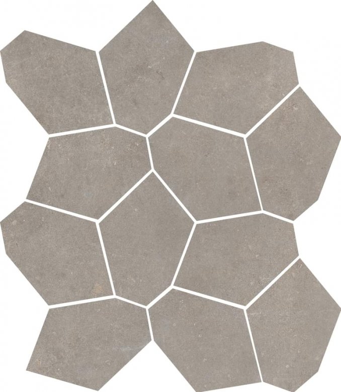 Rondine Concrete Taupe Mosaico Piramide 30x30