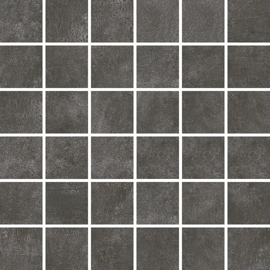 Rondine Industrial Color Chic Jet Black Mosaico 30x30