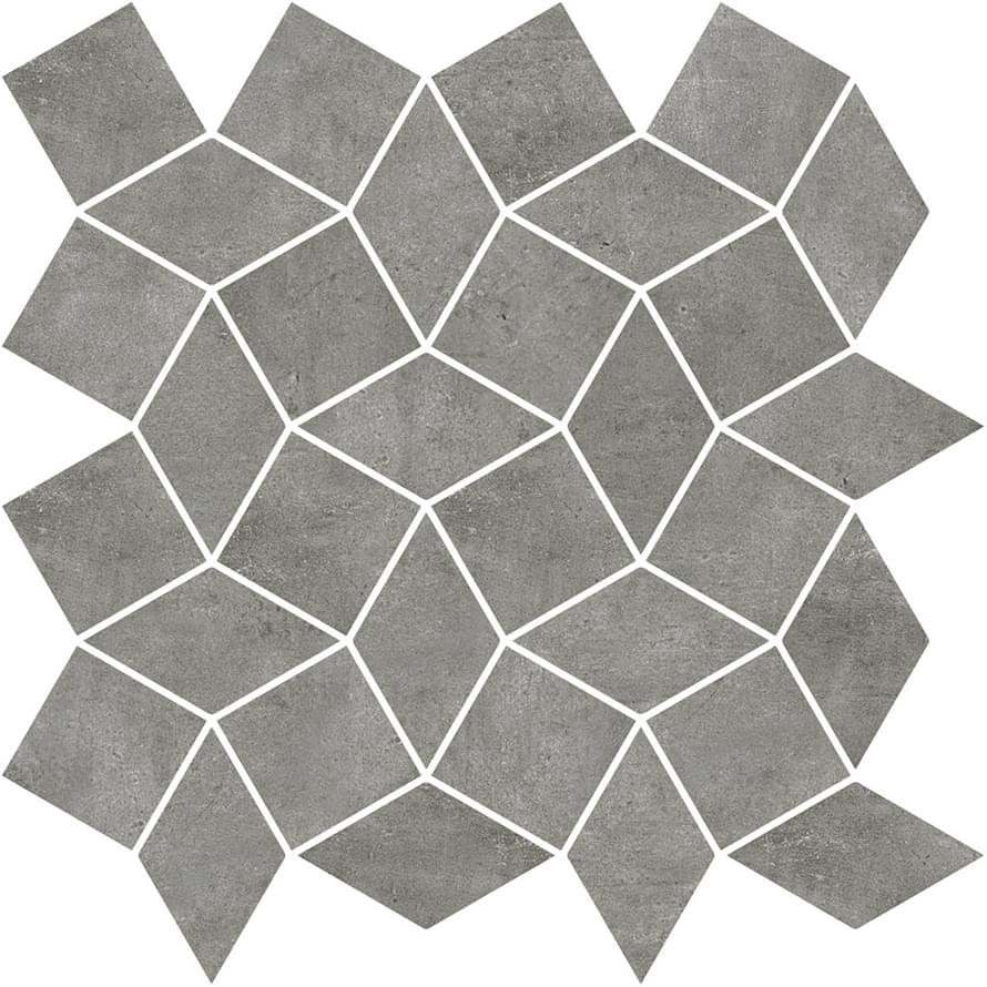 Rondine Industrial Color Chic Smoke Mosaico Diamond 30x30
