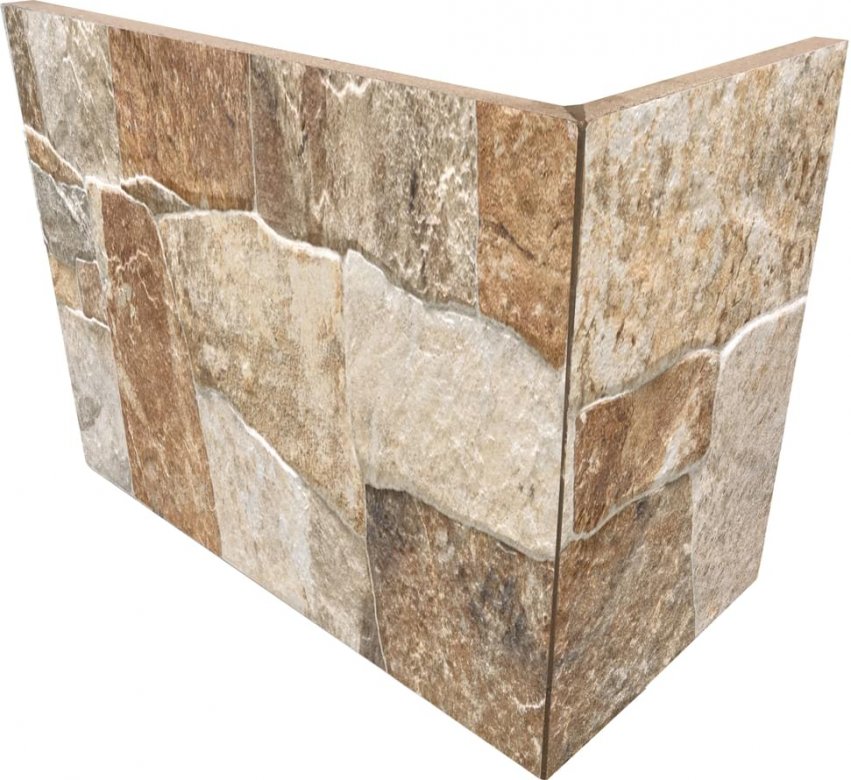 Rondine Lyon 3D Beige Angolo Esteno 20x10x15 10x20