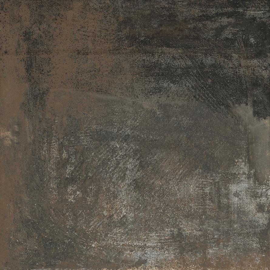 Rondine Rust Metal Coal Rect 60x60