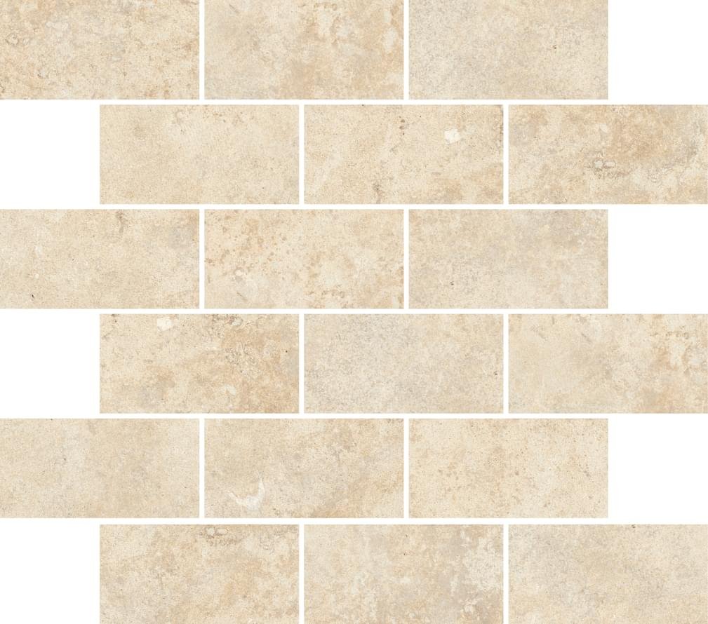 Rondine Terre D Otranto Cream Mosaico Mattoncino 30x30