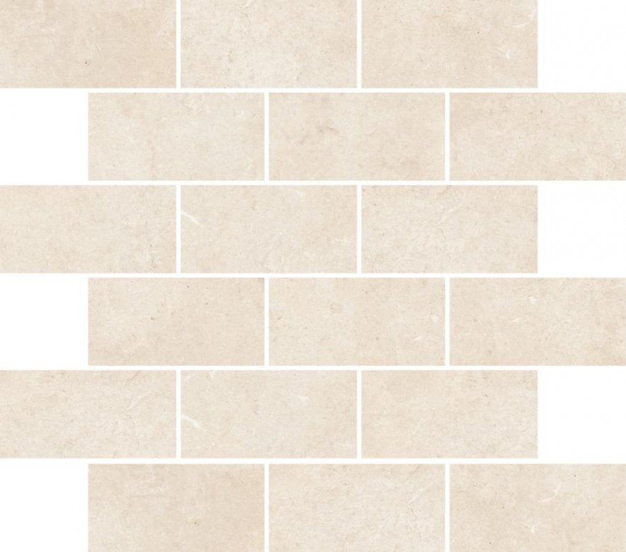 Rondine Terre D Otranto Ivory Mosaico Mattoncino 30x30