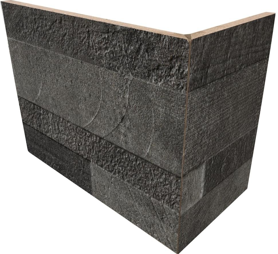 Rondine Volcano 3D Dark Angolo Esterno 20x10x15 10x20