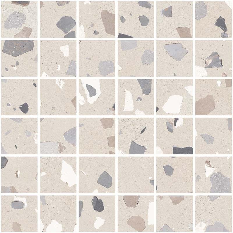 Sant Agostino Deconcrete Mosaico Medium Sand 30x30