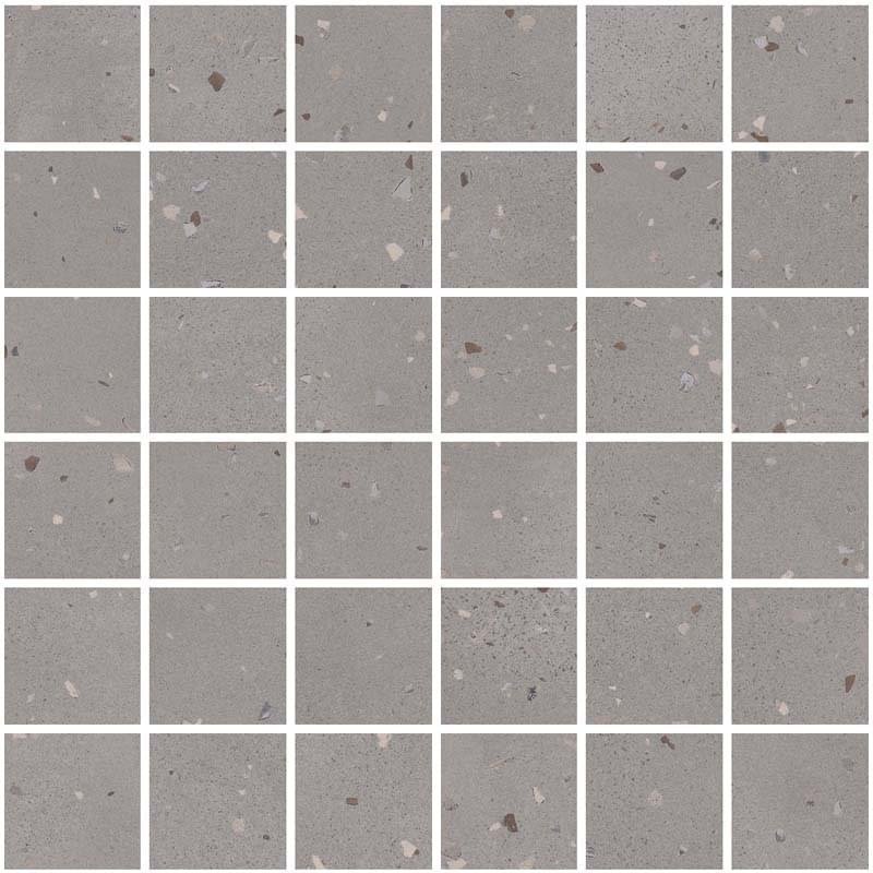 Sant Agostino Deconcrete Mosaico Micro Grey 30x30