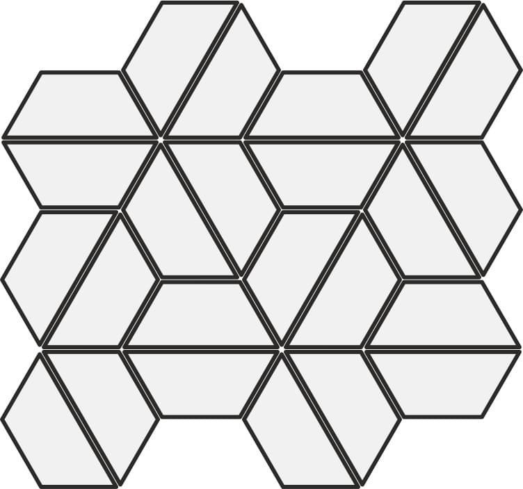 Sant Agostino Highstone Hexagon Dark 24x28