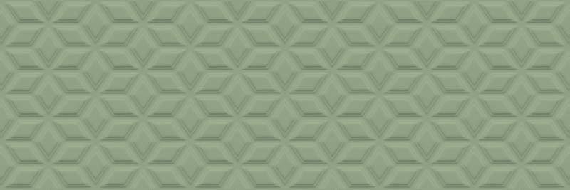 Sant Agostino Spring Paper 3D-02 Green 25x75