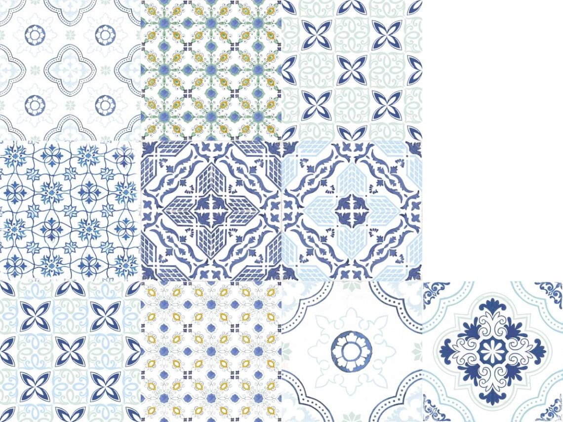 Savoia Vietri Color Mix 22x22