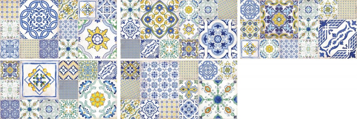 Savoia Vietri Decoro Capaccio Color Mix 30x60