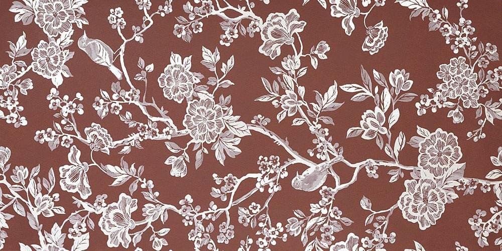 Serenissima Cir Chromagic Floral Bordeaux 60x120