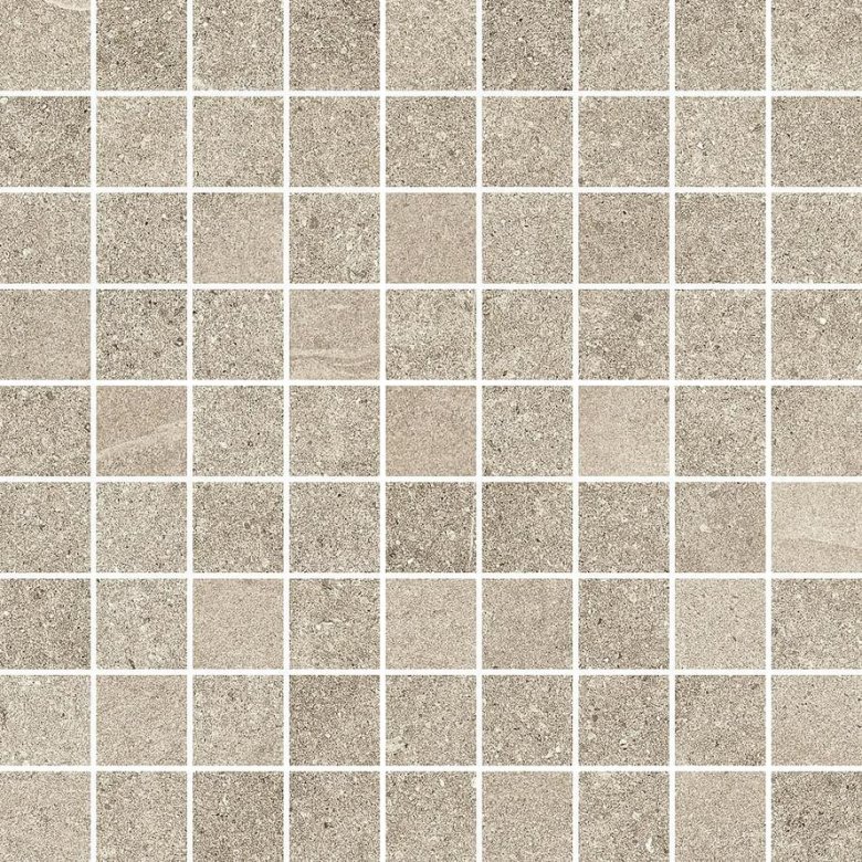 Settecento Nordic Stone Mosaico Sand 3.1x3.1 Su Rete 29.9x29.9