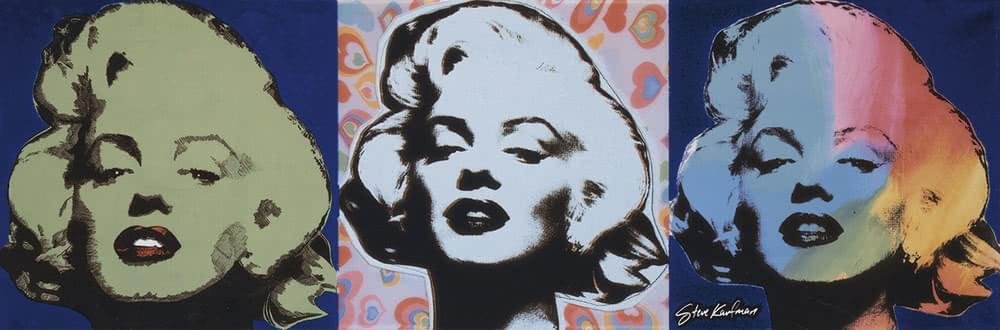 Settecento Steve Kaufman Marilyn B 31.9x96.3