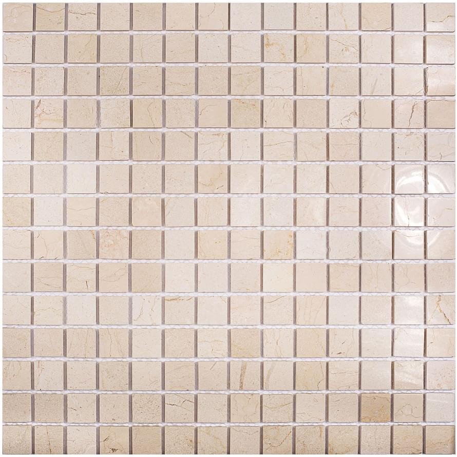 Starmosaic Wild Stone Mosaic 20x20 Crema Marfil Polished 30.5x30.5