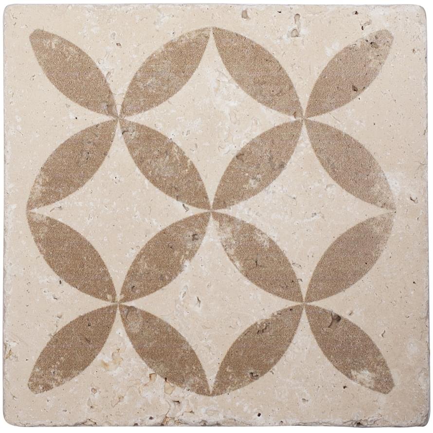 Stone4Home Travertine Decor Provance Ornament №2 10x10