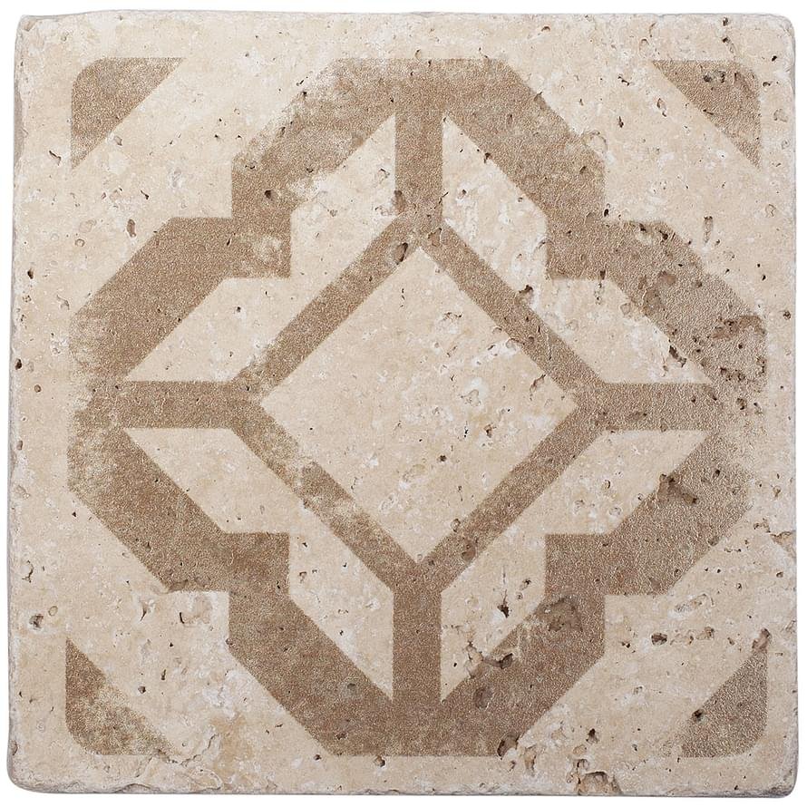 Stone4Home Travertine Decor Provance Ornament №7 10x10