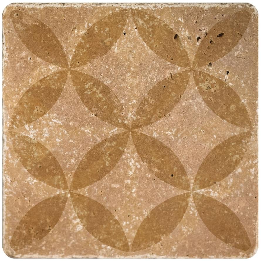 Stone4Home Travertine Decor Toscana Ornament №2 10x10