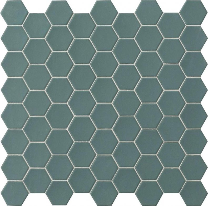 Terratinta Hexa Laurel Green Mosaic 31.6x31.6