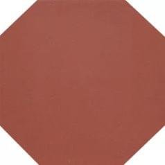 TopCer Octagon Brick-Red Oct 10x10