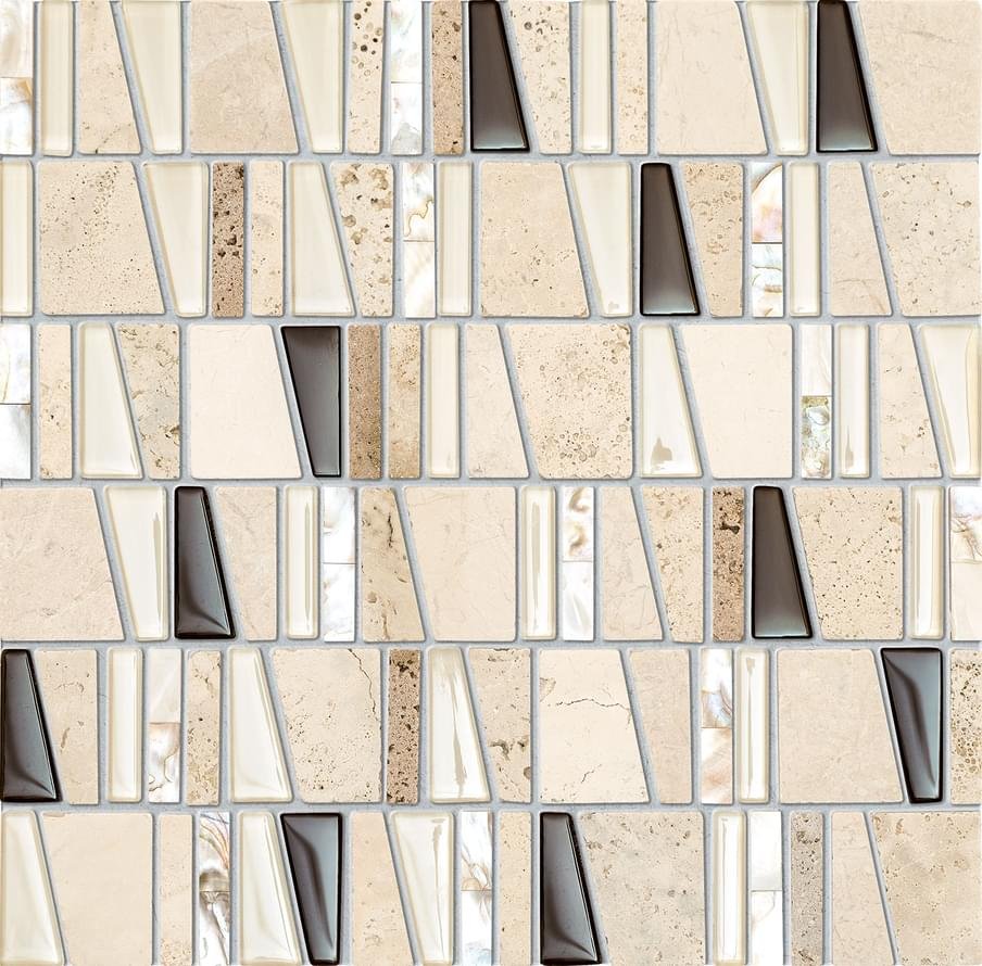 Tubadzin Mosaic Drops Stone Beige 30x30