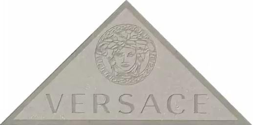 Versace Firma Triangolo Acciaio 11x5.7