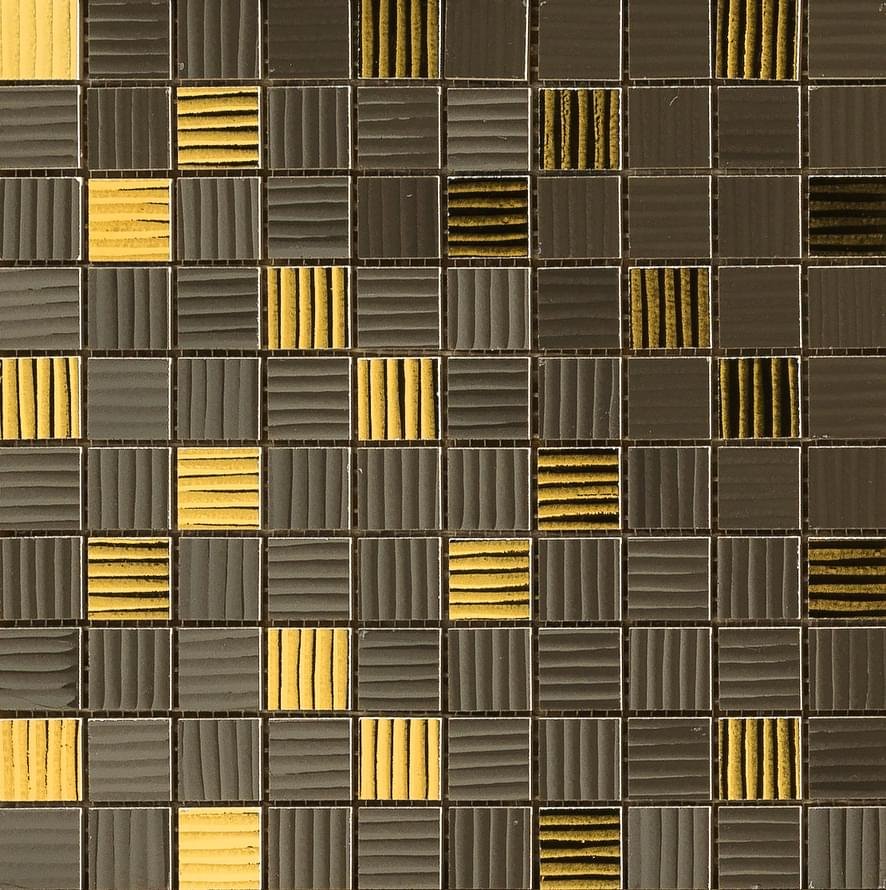 Versace Gold Mosaici Barocco Moka-Oro 25x25