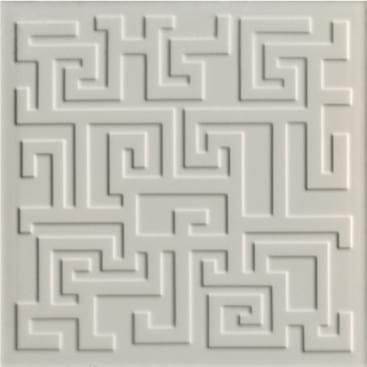 Versace Greek 3D Grigio 40x40