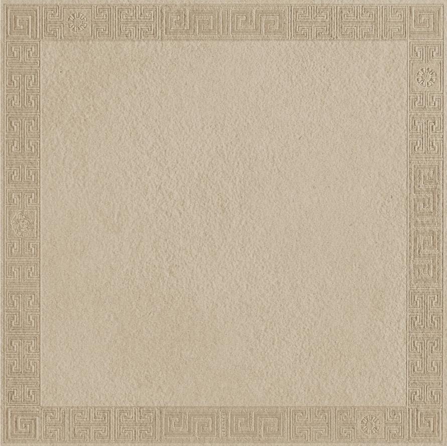 Versace Greek Cassetone Beige-Oro 40x40