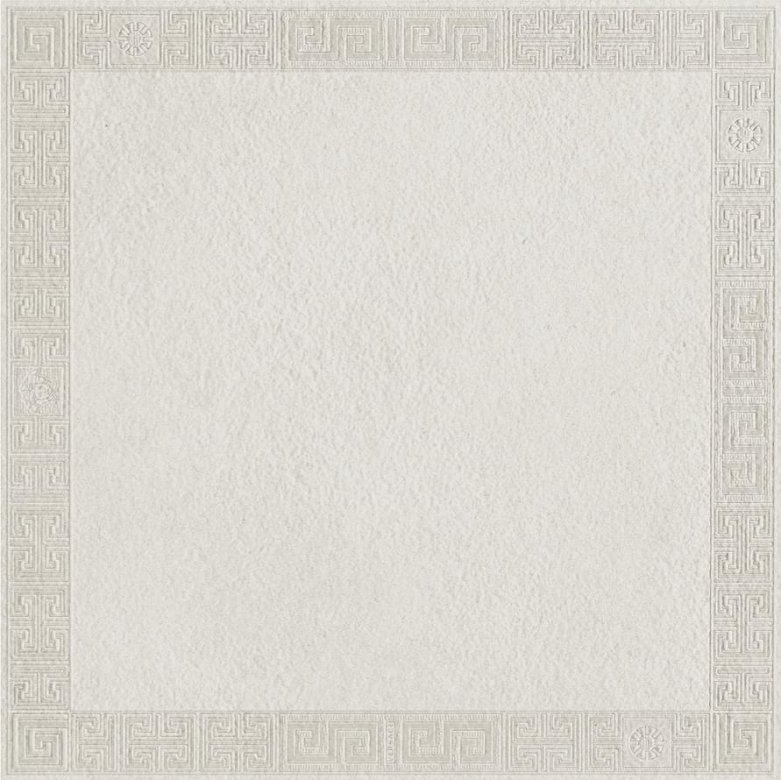 Versace Greek Cassettone Bianco 40x40