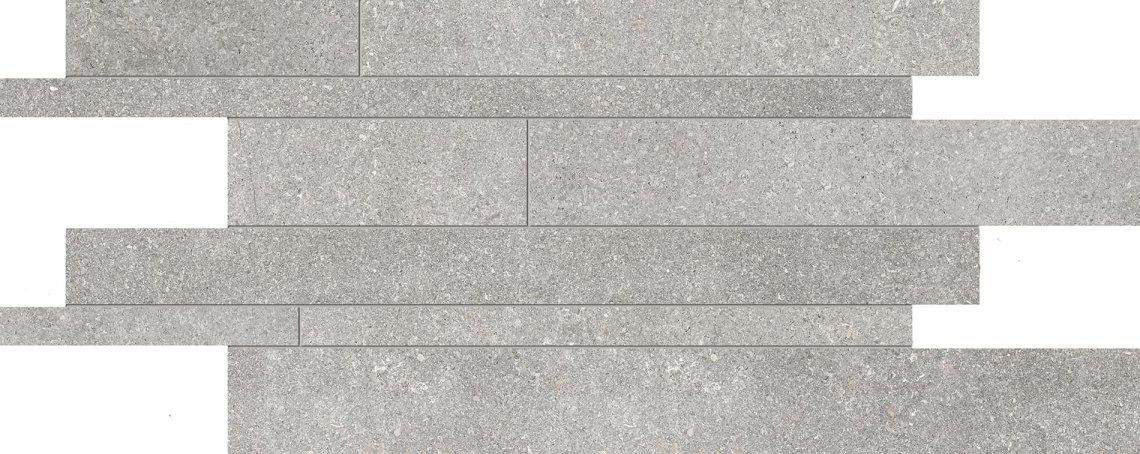 Viva Dotcom Listelli Sfalsati Grey Naturale 30x60