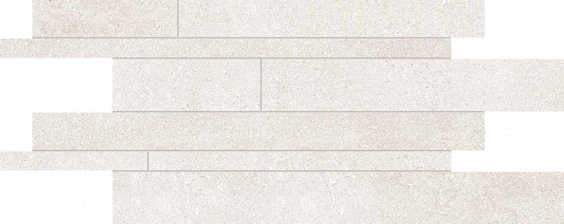 Viva Dotcom Listelli Sfalsati White Naturale 30x60