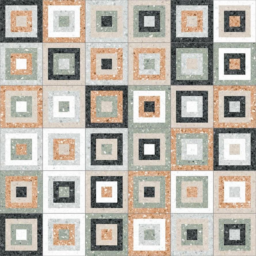 Vives Niza Laglio-R Multicolor 20x20