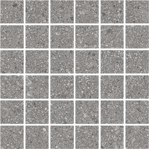 Vives Pangea Mosaico Gea Gris Antibacterial 30x30