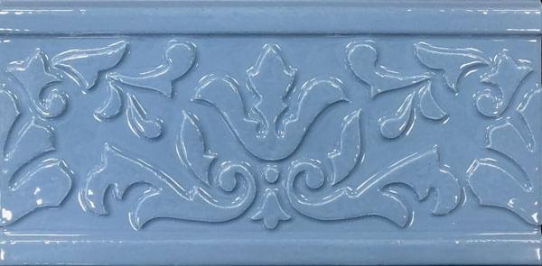 Vogue Bisello Blu Avio Listello 10x20