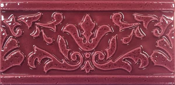Vogue Bisello Bordeaux Listello 10x20