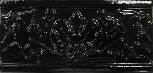 Vogue Bisello Nero Listello 10x20