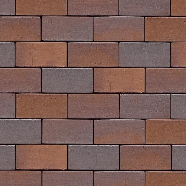 Westerwalder Klinker Klinker Paving Stones Rotbraun-Bunt 52 10x20