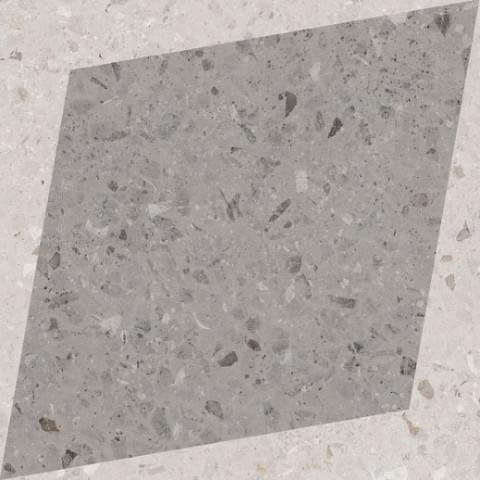 Wow Drops Rhombus Decor Grey 18.5x18.5