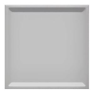 Wow Essential Inset L Grey Gloss 25x25