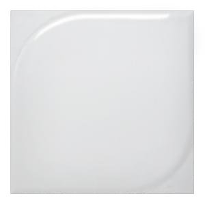 Wow Essential Leaf L White Gloss 25x25