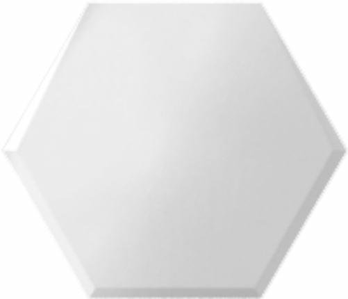 Wow Wow Collection Mini Hexa Contract Ice White Gloss 15x17.3