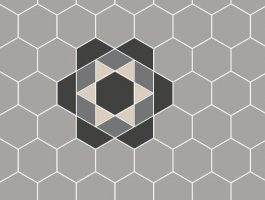 Плитка TopCer коллекция Hexagon Inserts